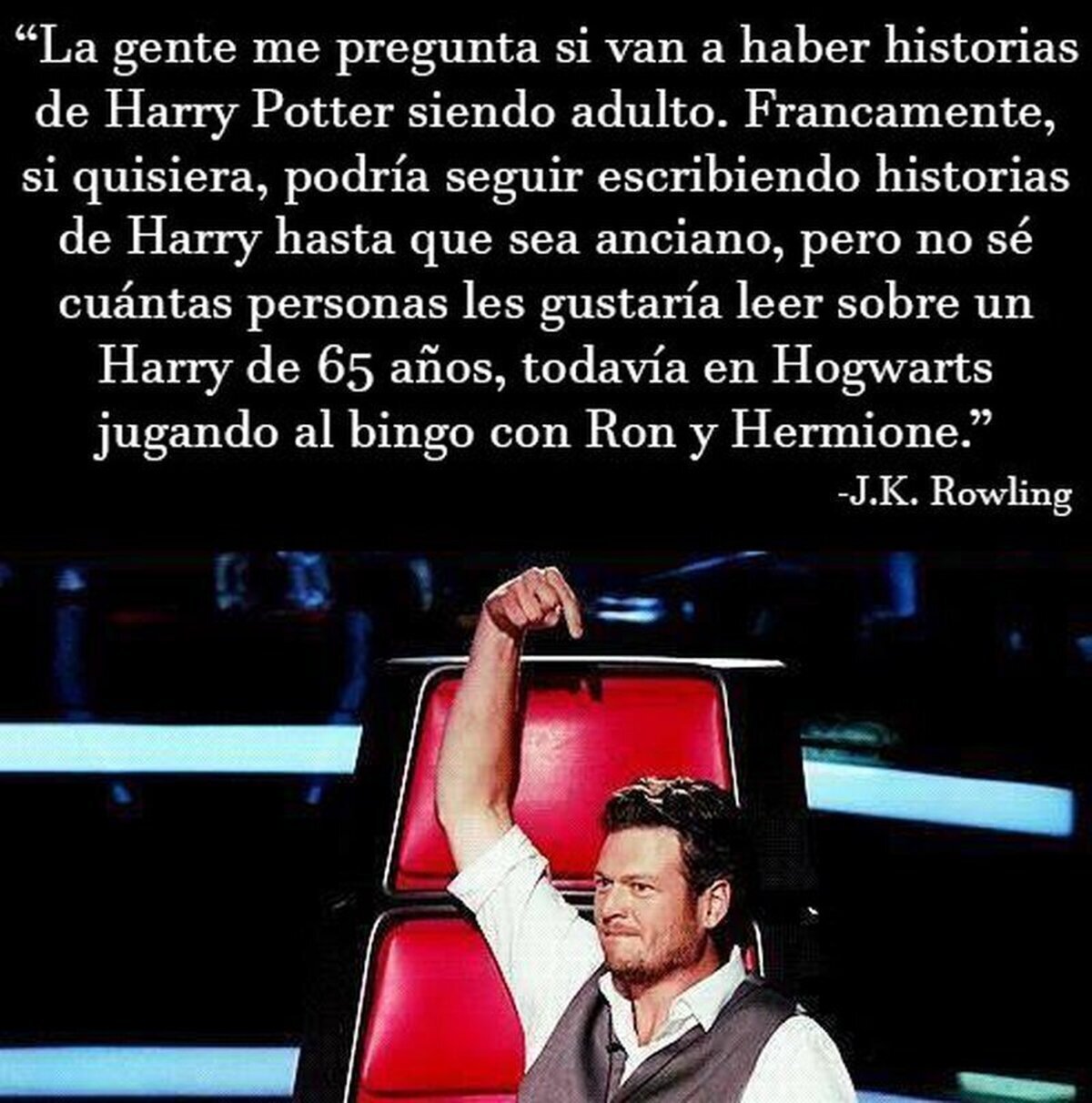 Cuenta conmigo, J.K. Rowling