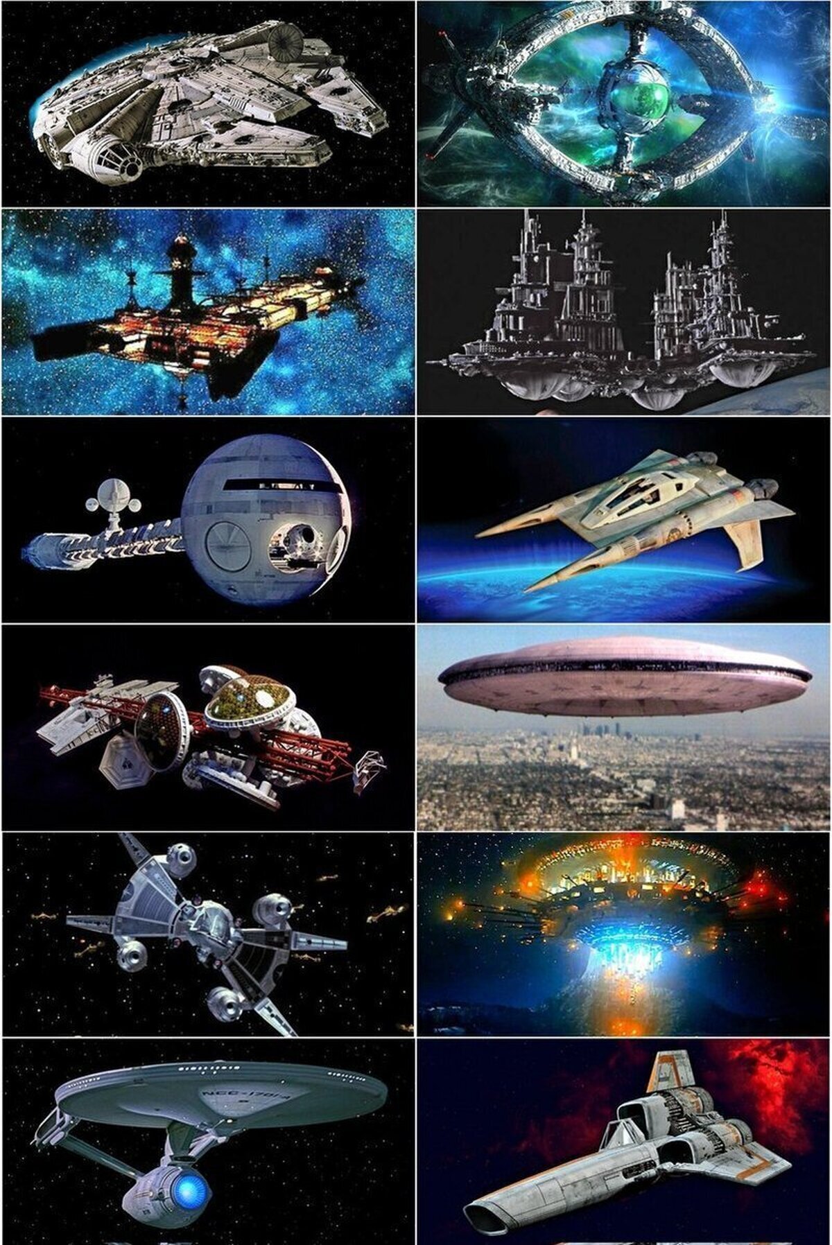 Naves espaciales que marcaron mi infancia.¿Las reconoces?  @doctorfrusna