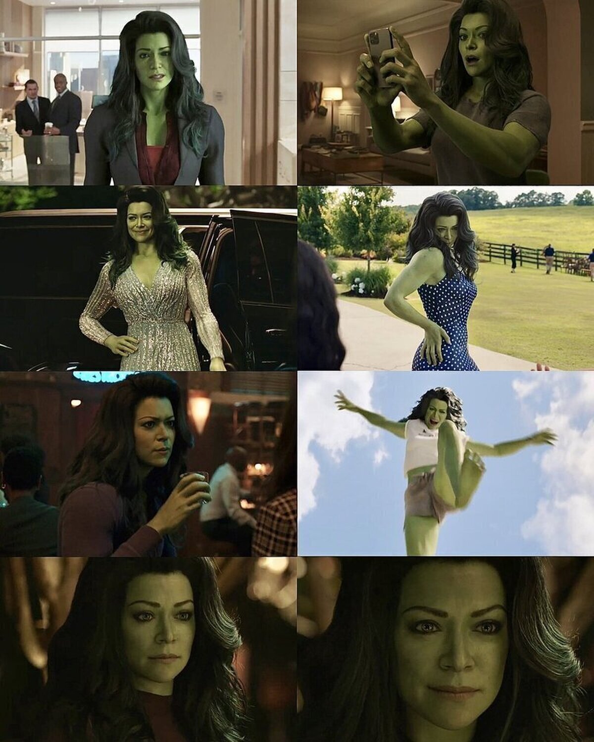 Tatiana Maslany como Jennifer Walters en #SheHulk