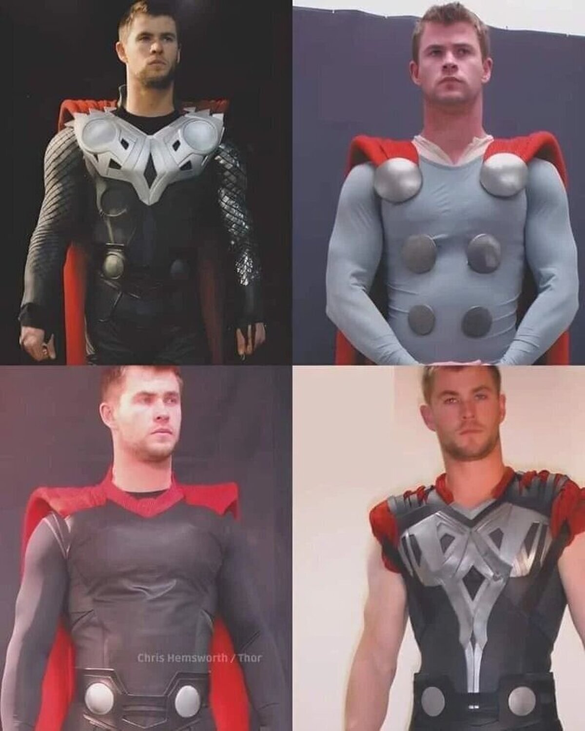 Chris Hemsworth en sus primeras pruebas para ser Thor no tiene precio  