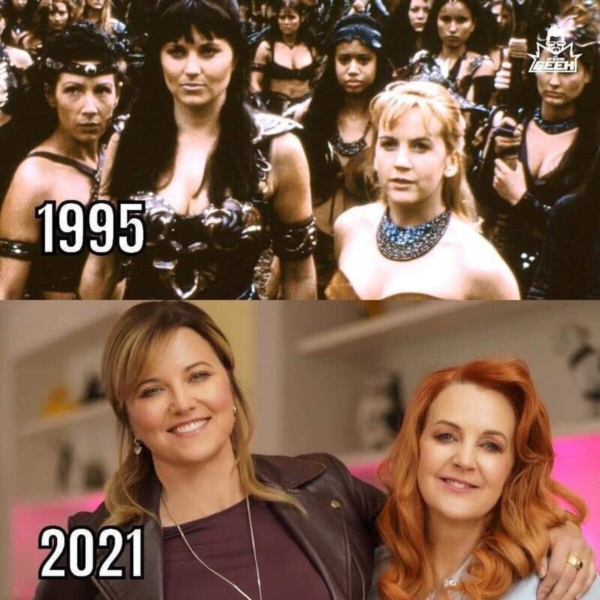 El reencuentro de Lucy Lawless y Renée O’Connor luego de 26 años del estreno de XENA: THE WARRIOR PRINCESS  