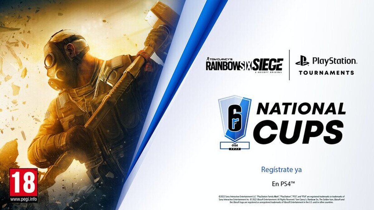 PlayStation Tournaments busca a los mejores jugadores de Rainbow Six Siege de España con sus torneos National Cups