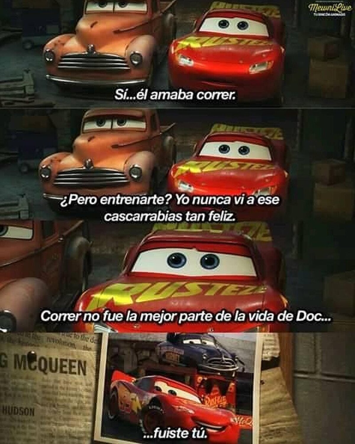 Hudson Hornet fue una leyenda, por estos momentos Cars 3 fue tan buena