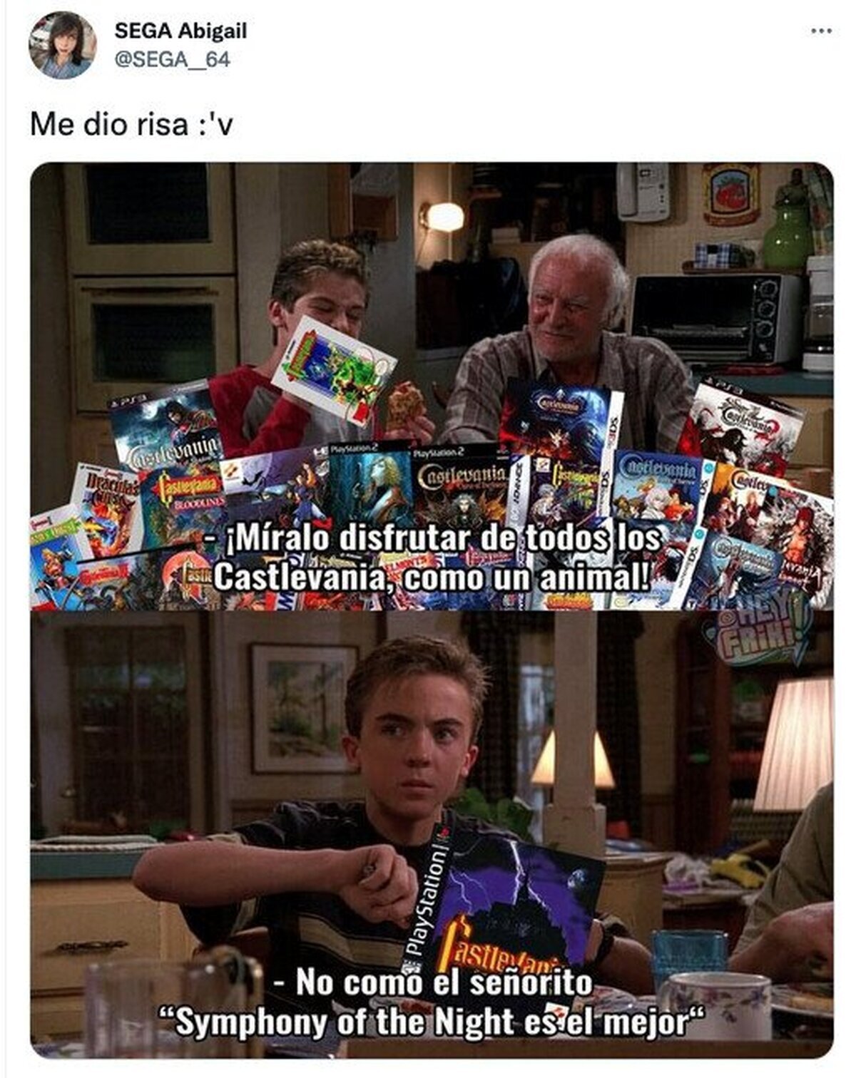 El fan promedio de Castlevania