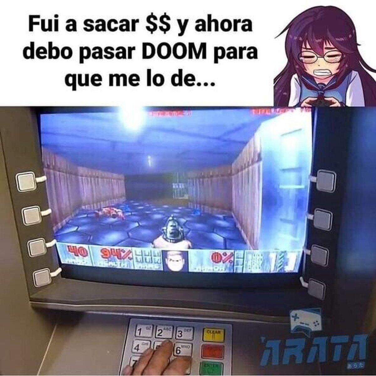 ¿Serías capaz de sacar dinero?