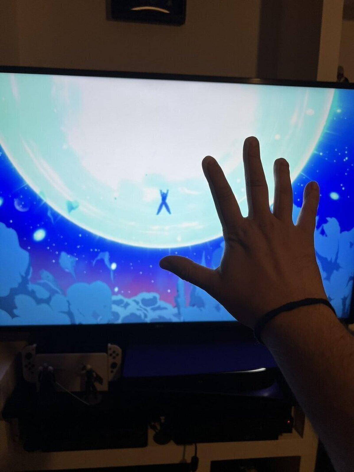 Toma mi fuerza Goku 