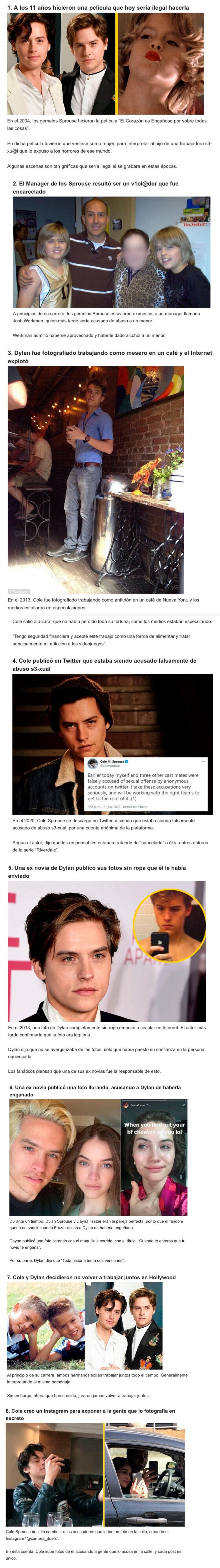 GALERÍA: 8 Escándalos que muestran “El Lado Oscuro” de los Gemelos Sprouse