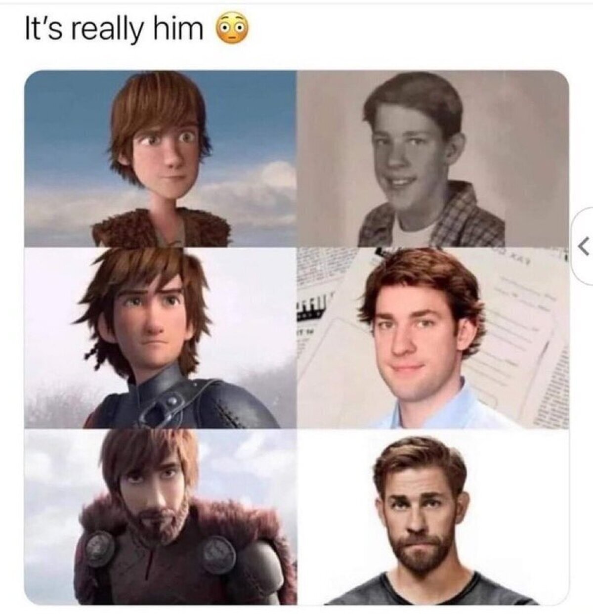 ¡Es él! 