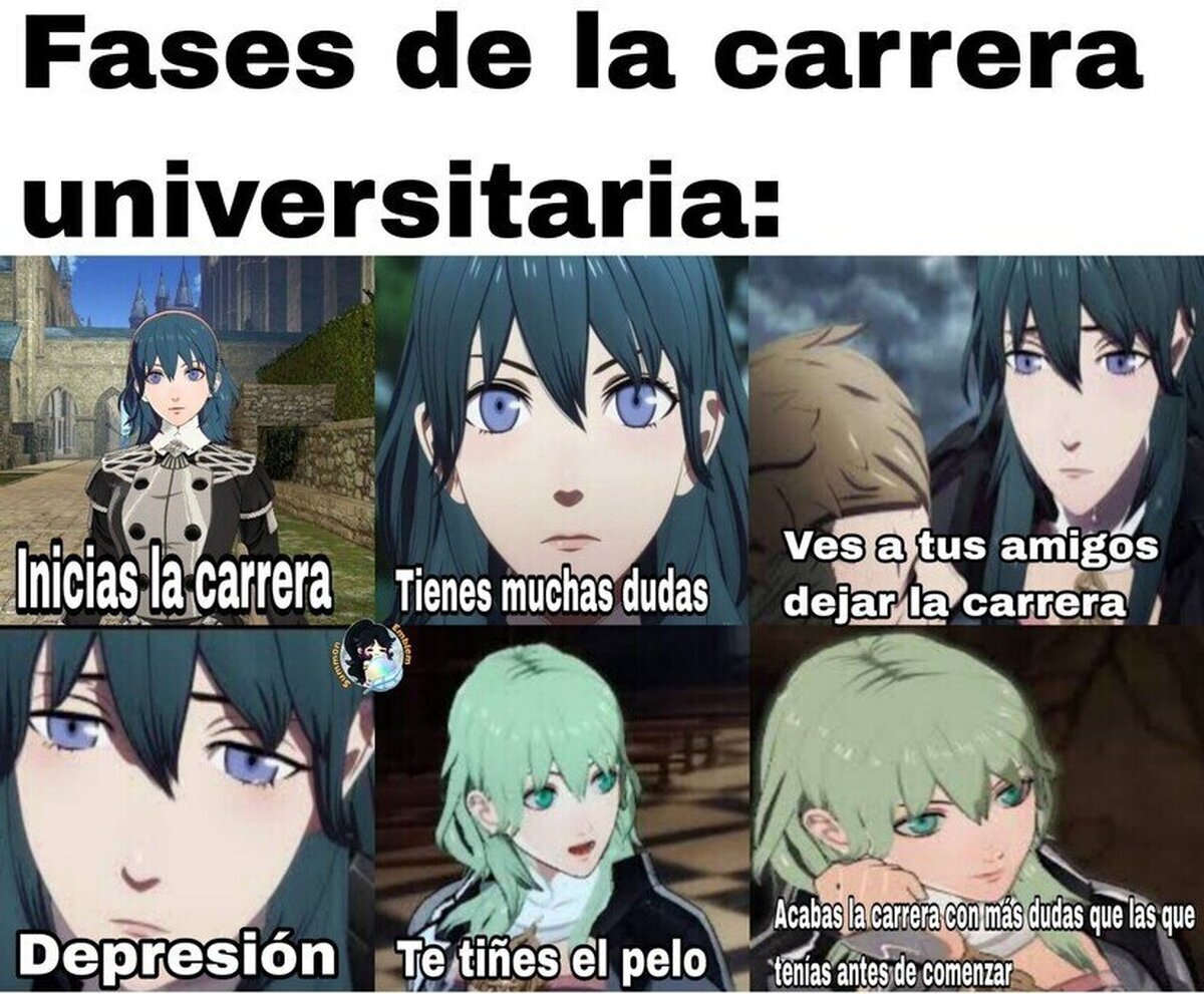 A muchos les pasa cuando van a la uni