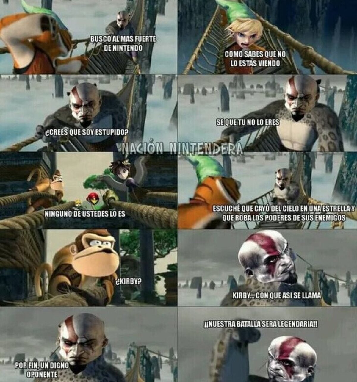 Kratos no tendría ninguna opción