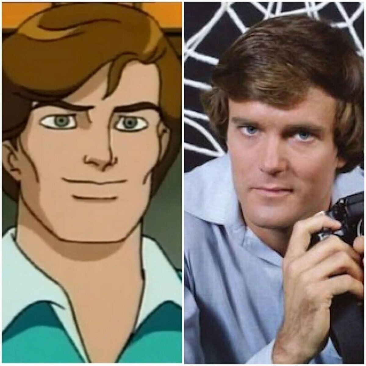 El aspecto de Peter Parker viene derivado de la apariencia del primer actor que dio vida al personaje:Nicholas Hammond.¿Curioso verdad? 