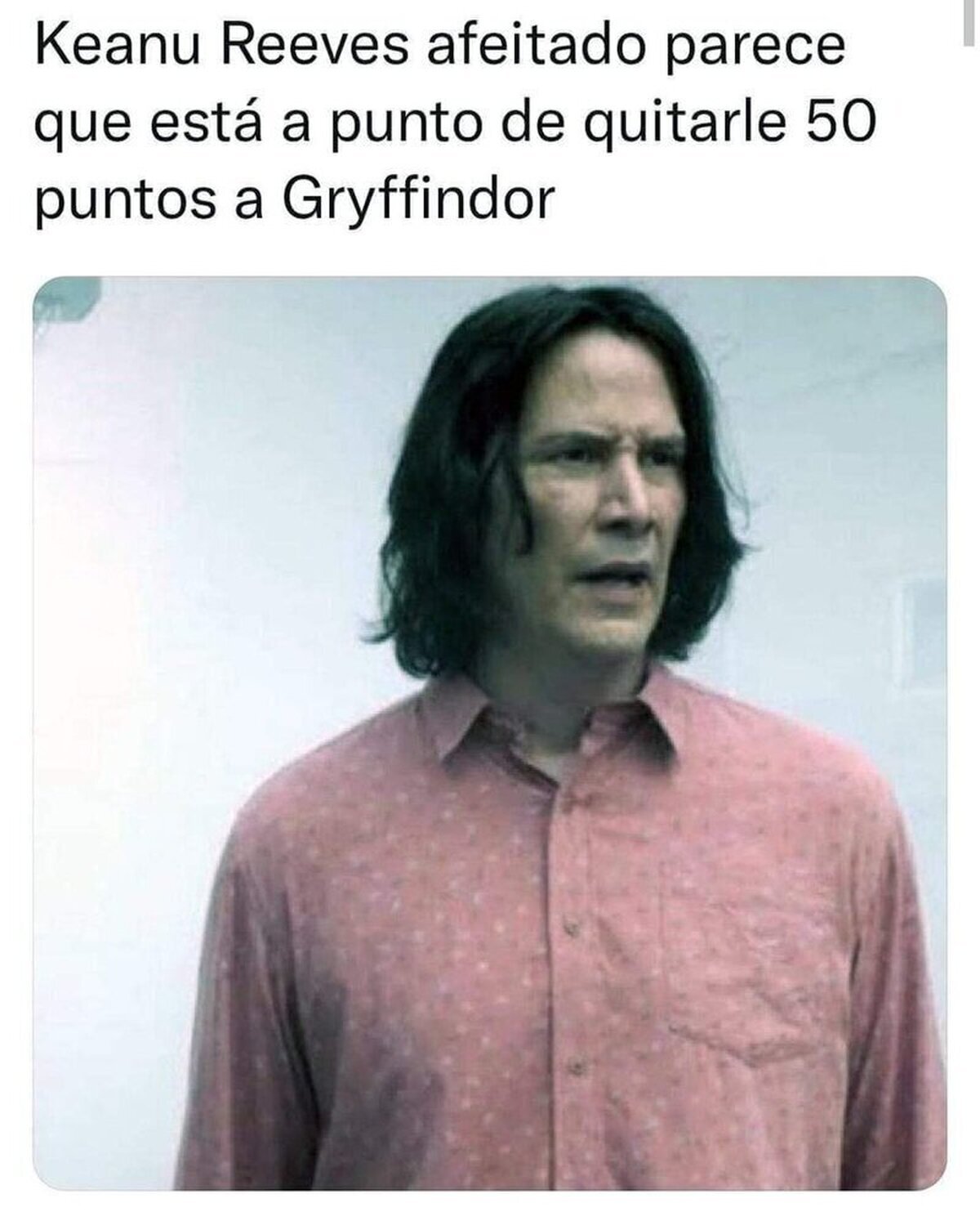 50 puntos menos para Gryffindor 
