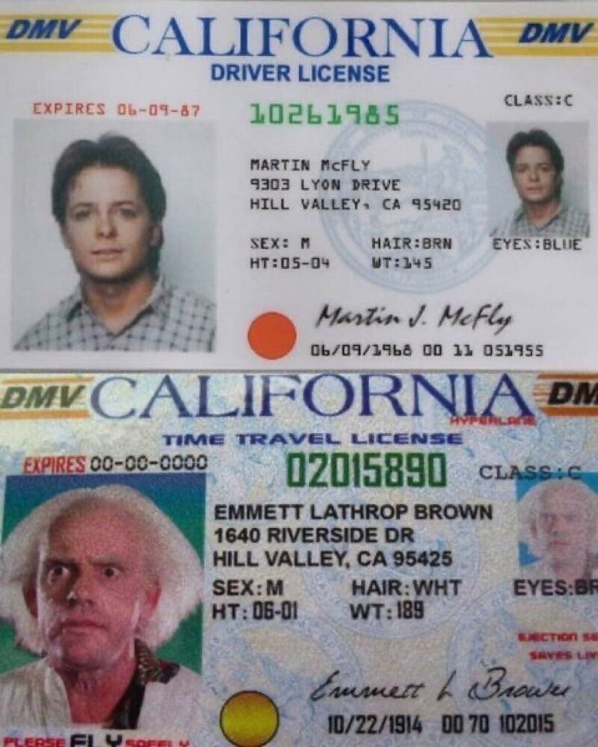 Me he encontrado estos dos documentos de identidad y me gustaría devolverlos a sus dueños.¿Por casualidad los conocéis?  