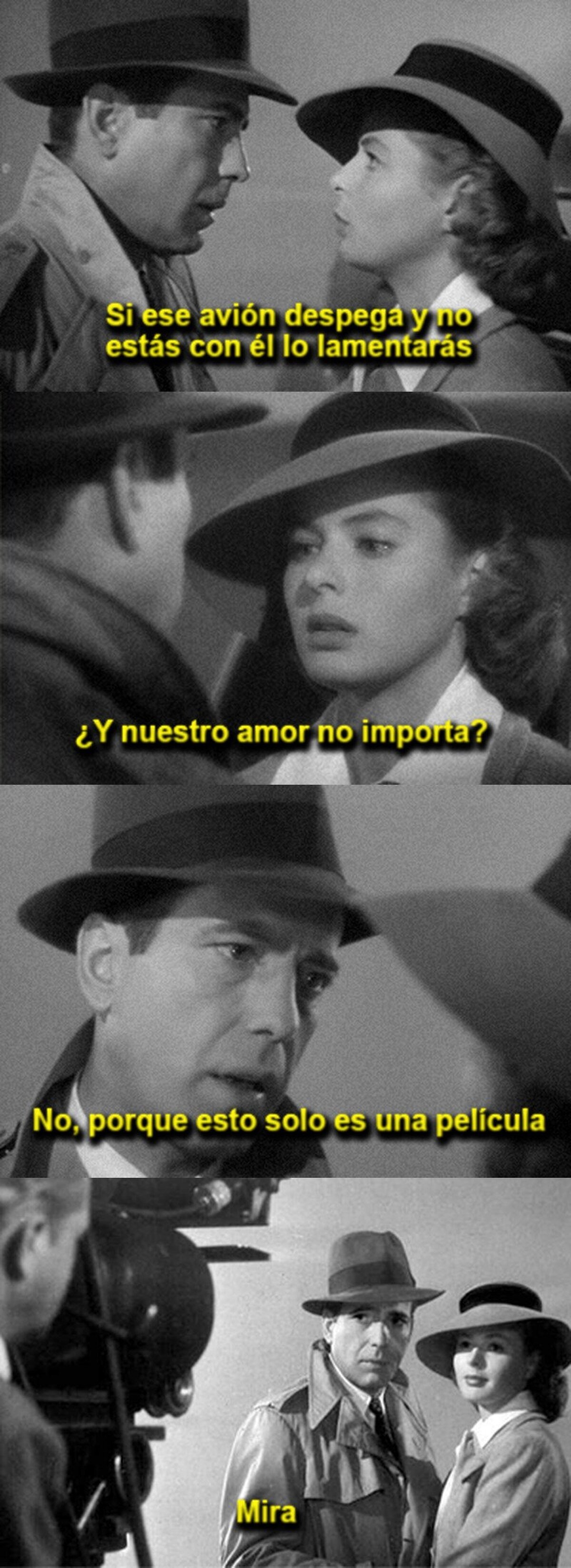 La mejor escena de "Casablanca" ("White House", Michael Curtis, 1942)