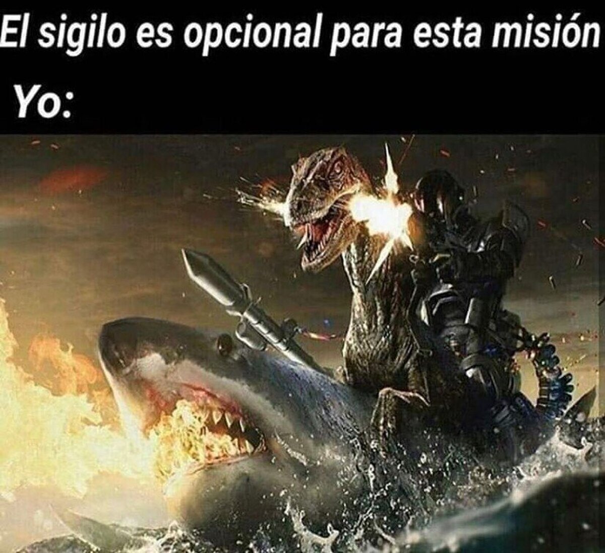 A veces el sigilo es aburrido