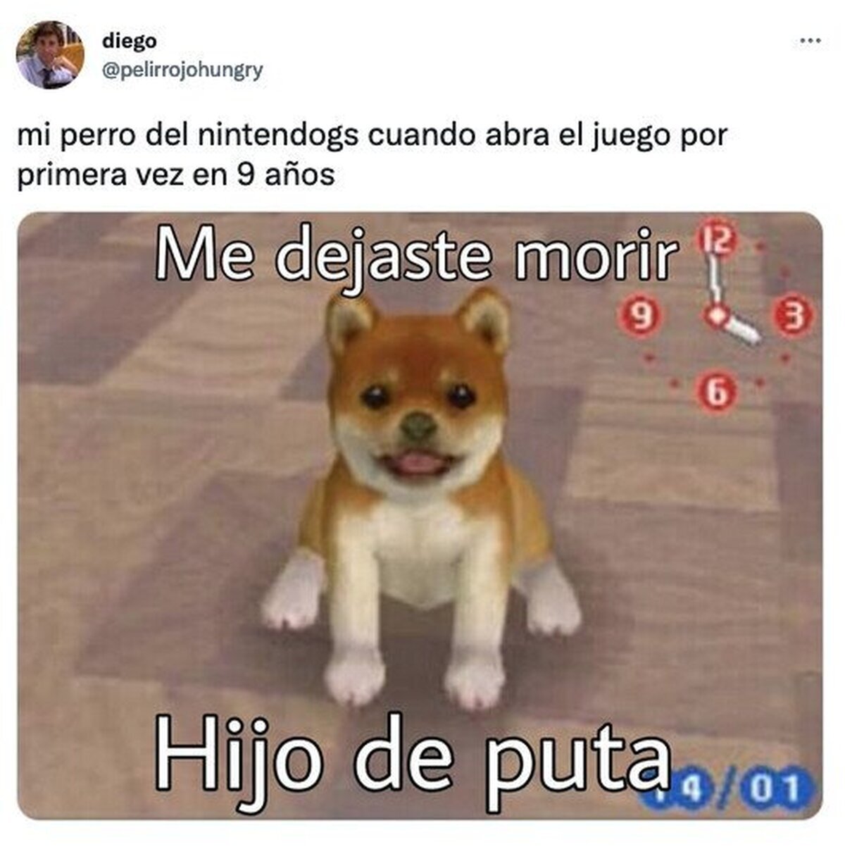 Nunca te lo va a perdonar