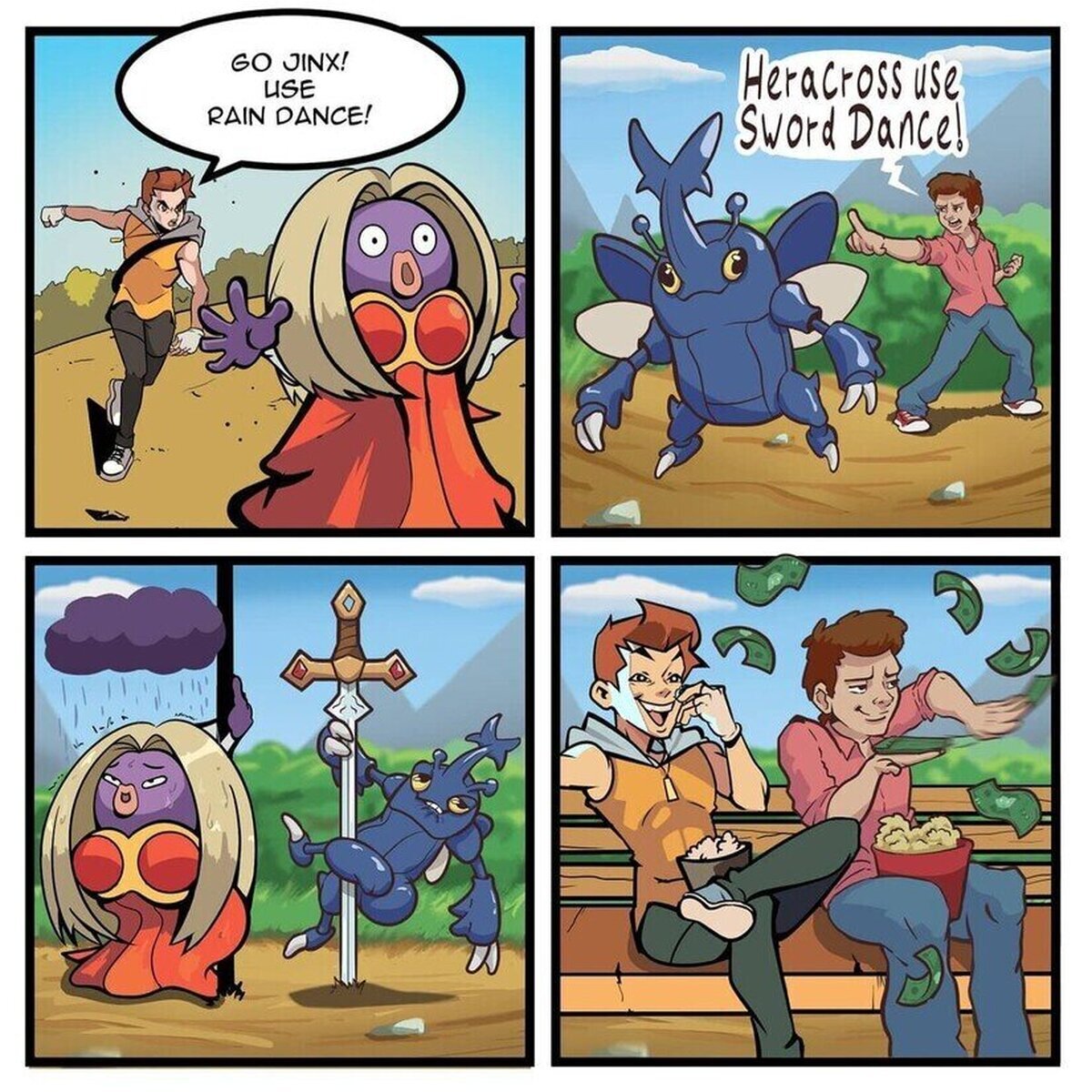 Estúpidos y sensuales Pokémon