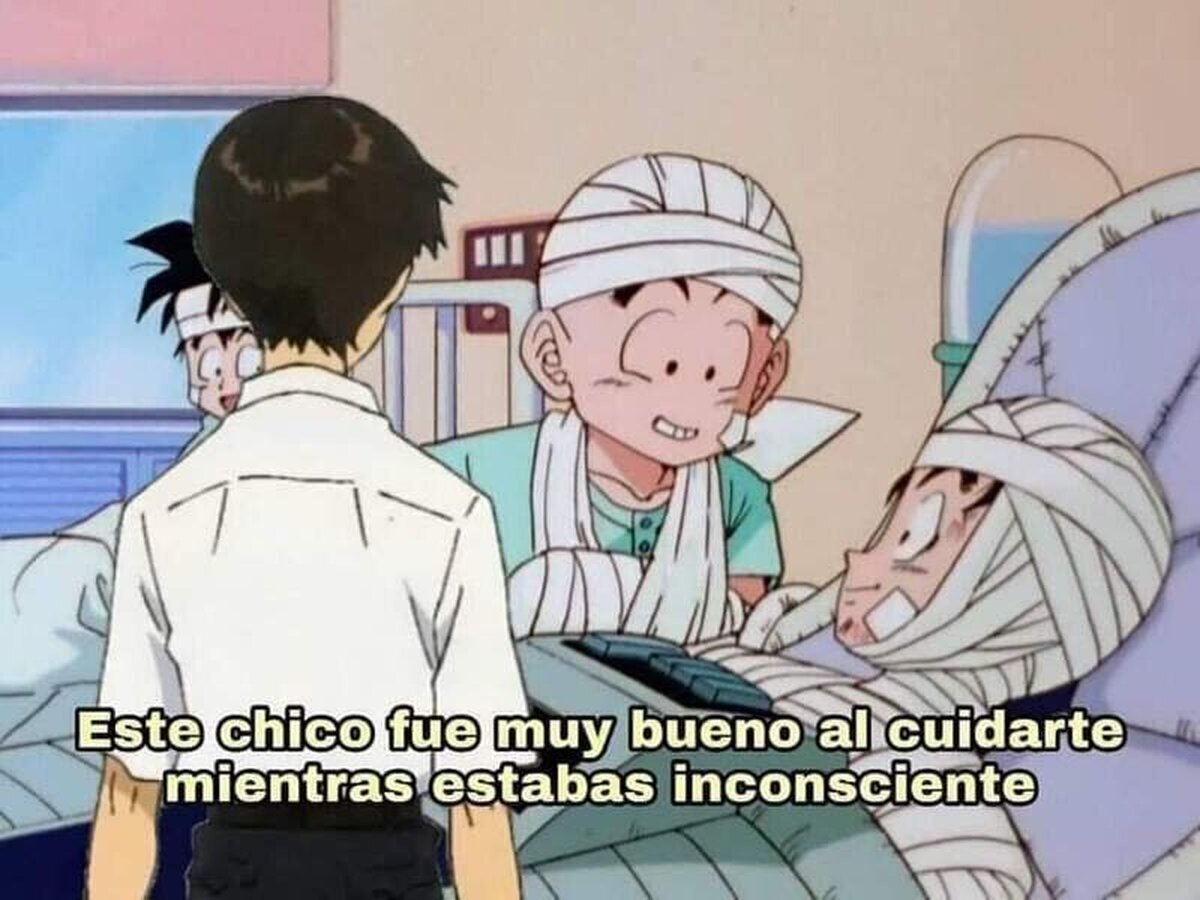 No Goku, sal de ahí