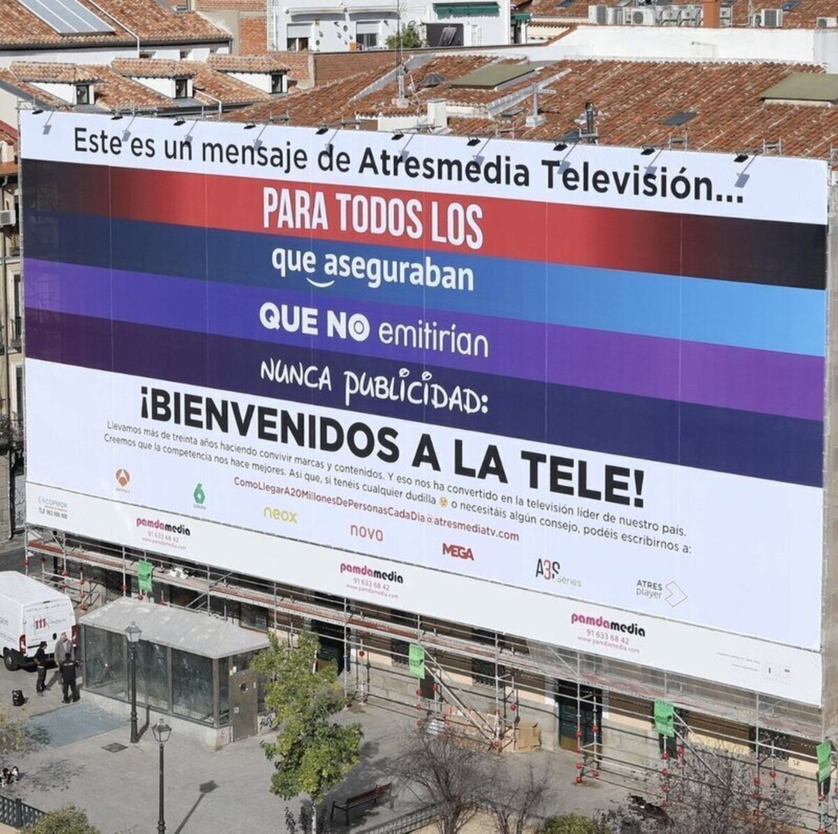 Los de Atresmedia no pueden ir más directo