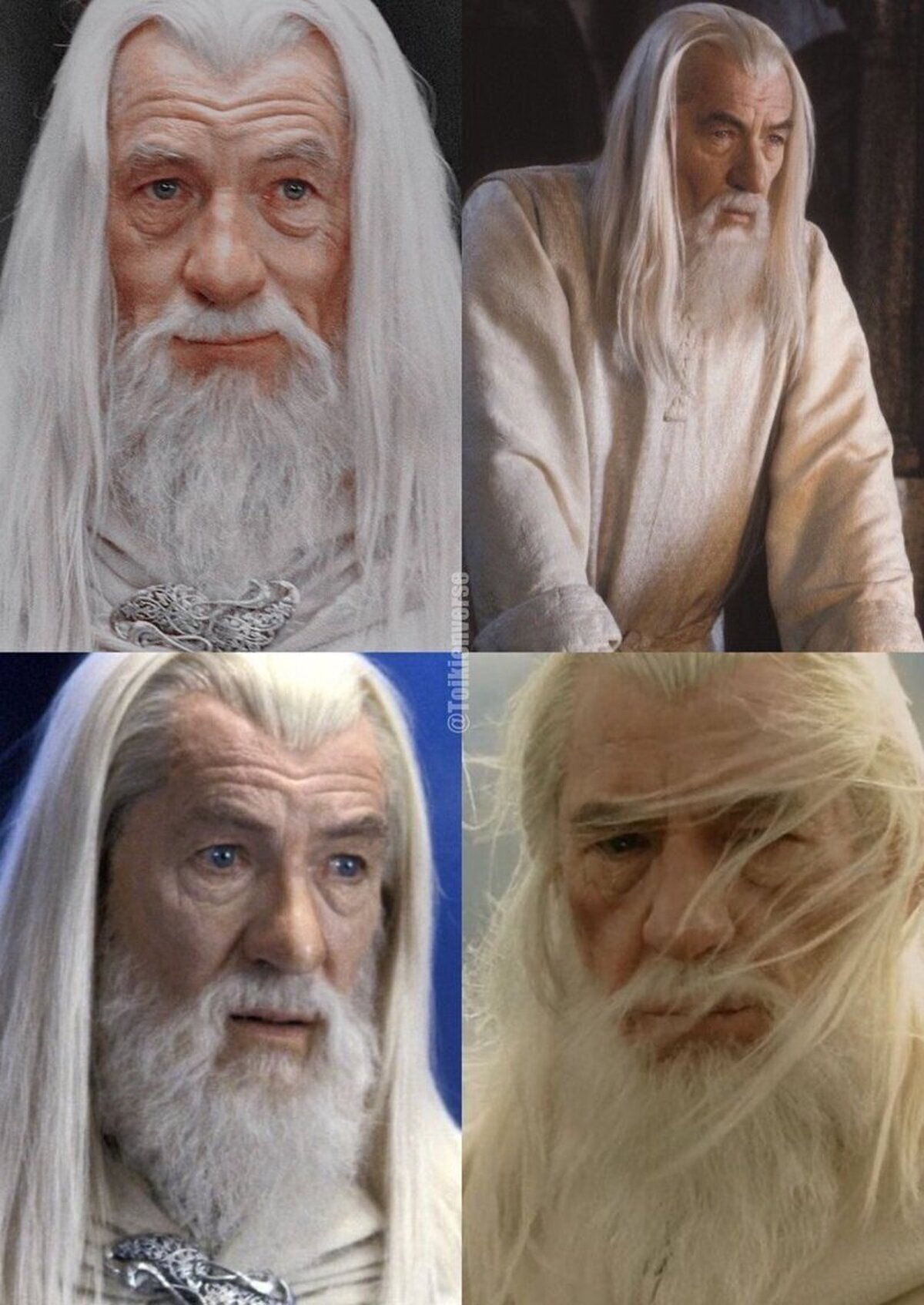 Sir Ian McKellen como Gandalf fue la decisión perfecta de casting.  