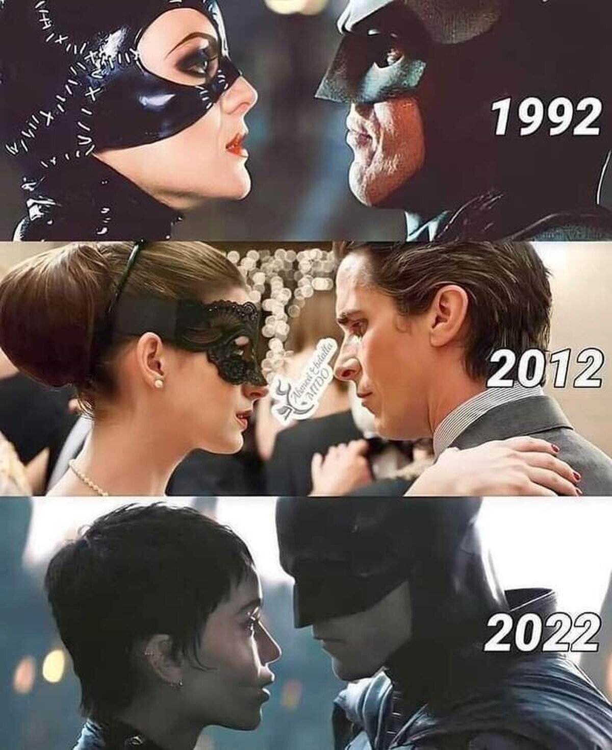 Me cuesta elegir un Batman, pero Catwoman siempre será Michelle Pfeiffer.  