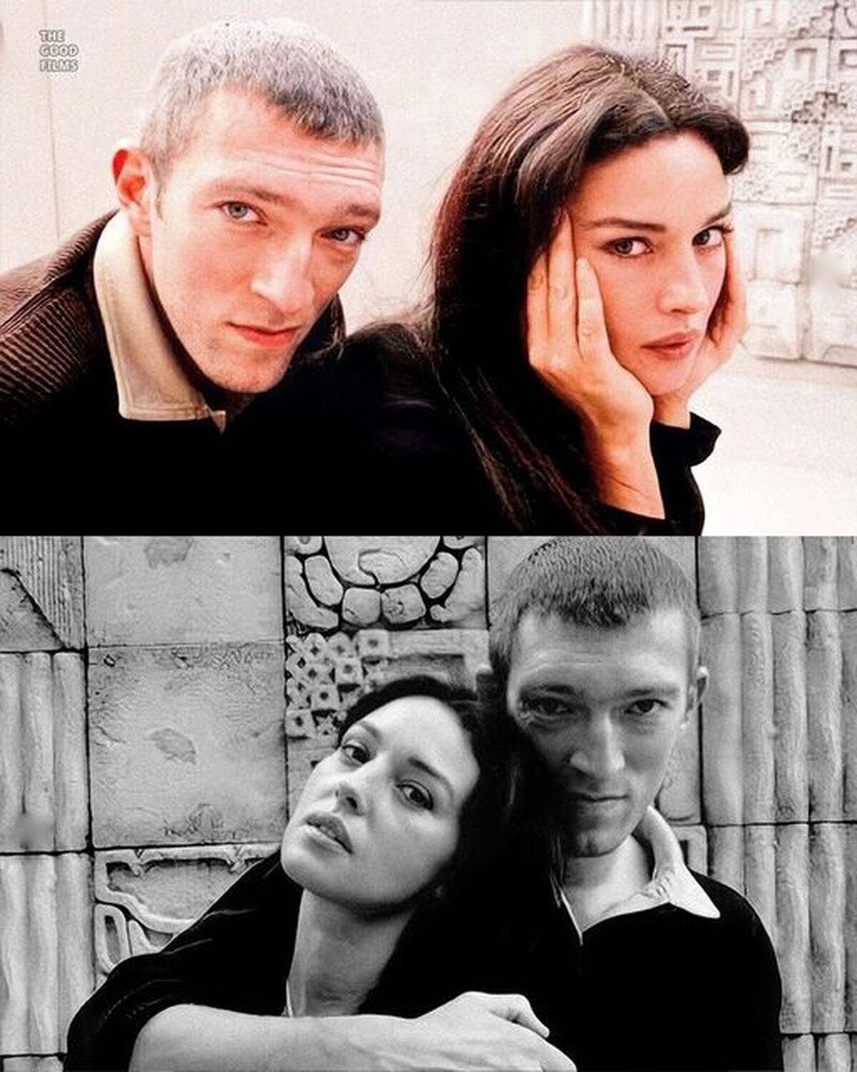 Monica Bellucci y Vincent Cassel en su prime