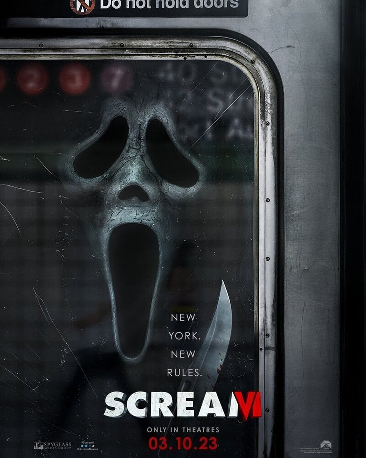 Nuevo póster de Scream VI. Ganas máximas 