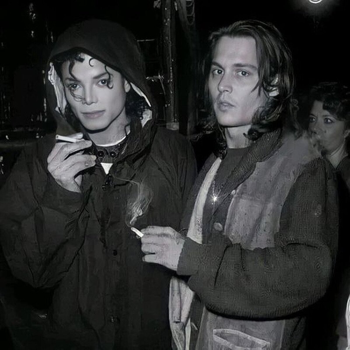 Johnny Depp y Jackson en una imagen mágica