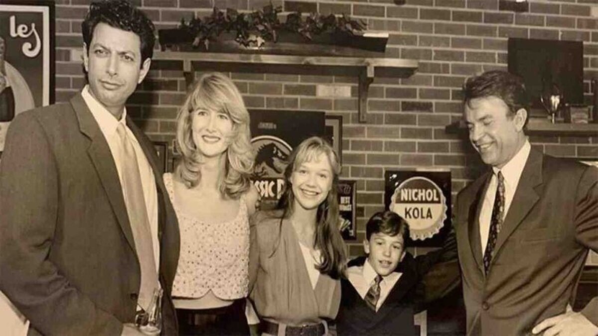 Jurassic park y una foto para la historia
