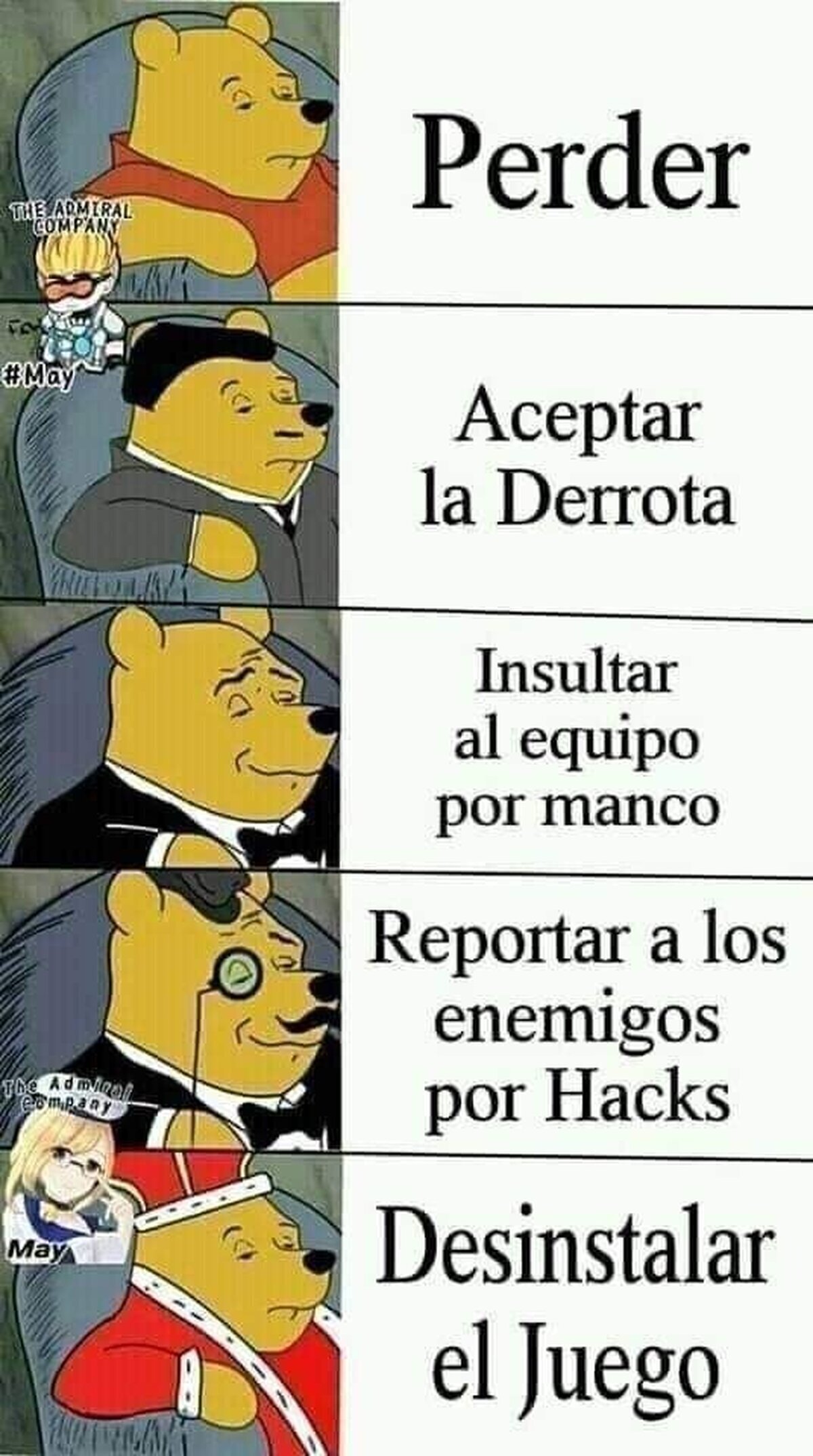 Maneras de lidiar con la derrota