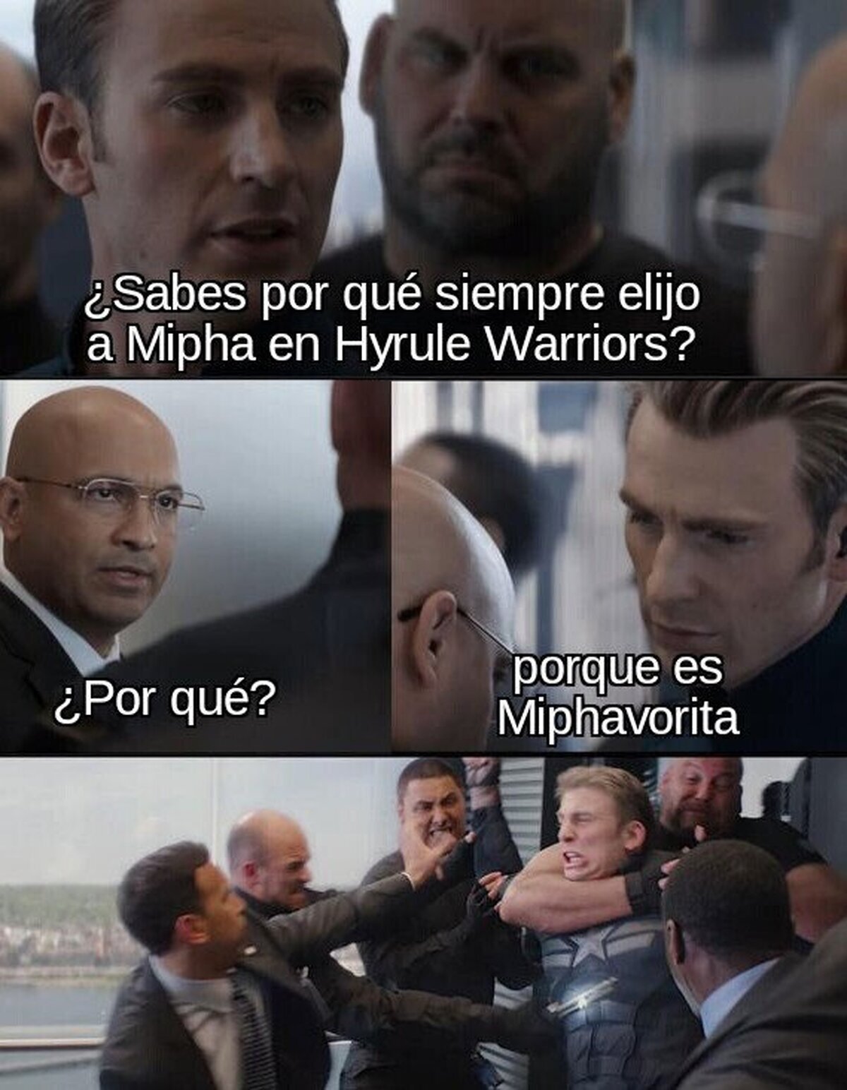 No hombre no...