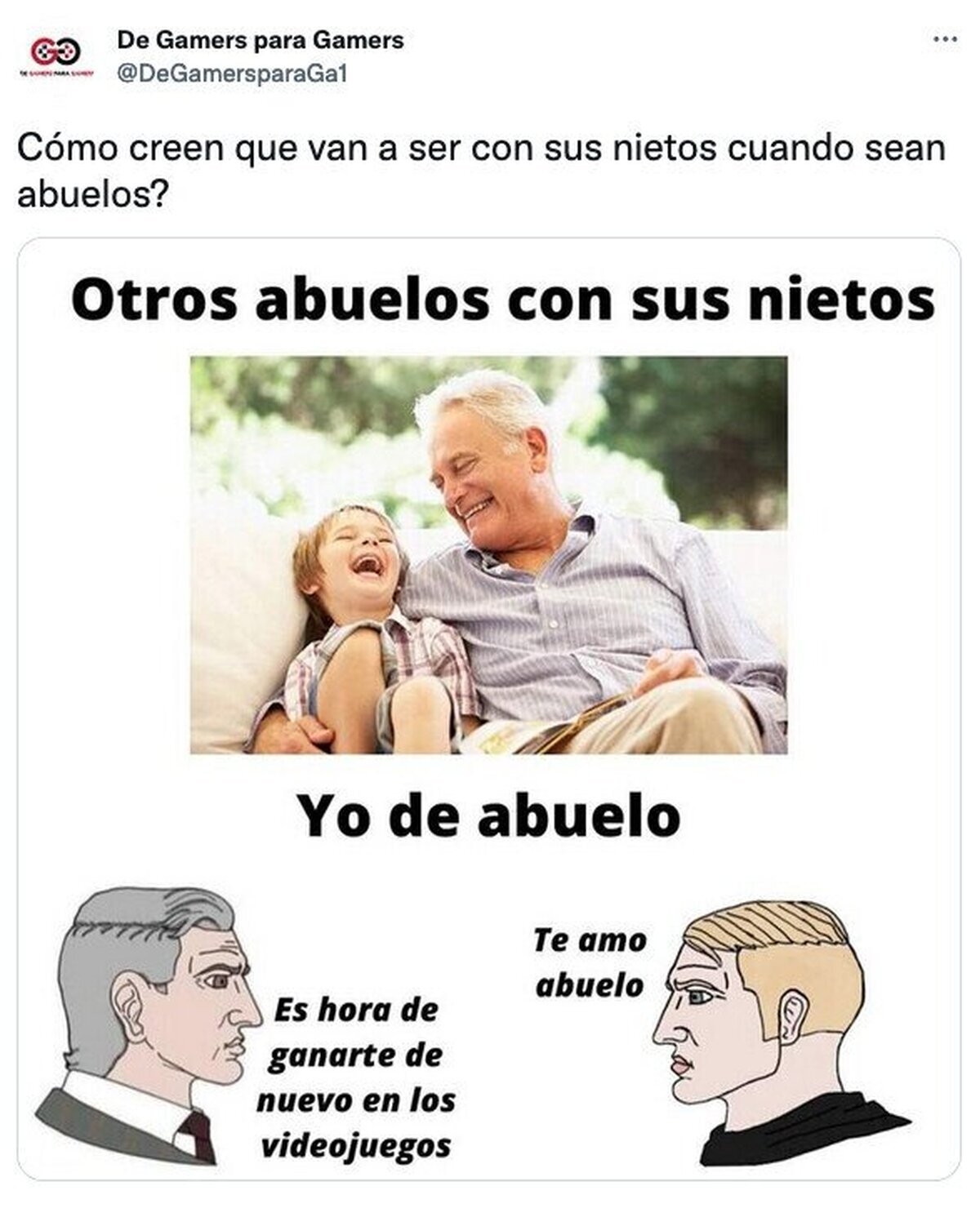 ¿Cómo te imaginas de abuelo?