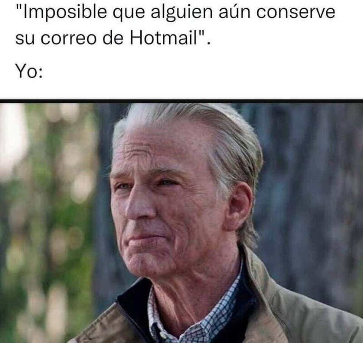 No soy el único, estoy seguro