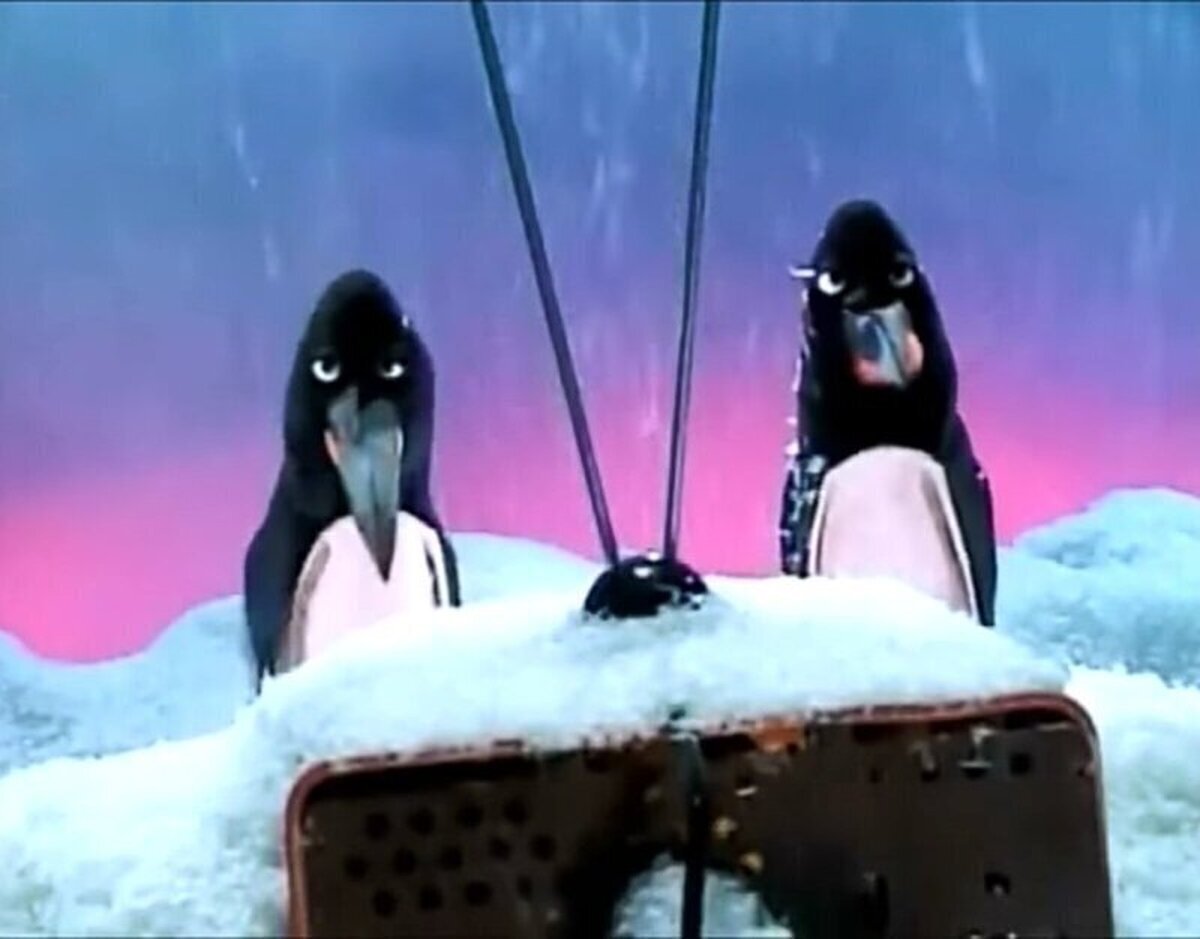 Recuerdas donde salían estos pingüinos?