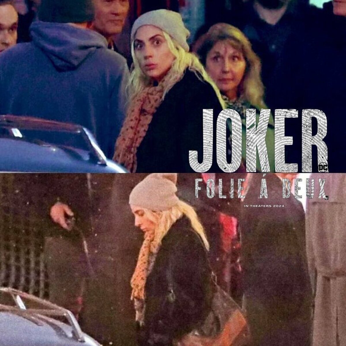 Primeras imágenes de Lady Gaga en el set de rodaje de Joker Folie a deux