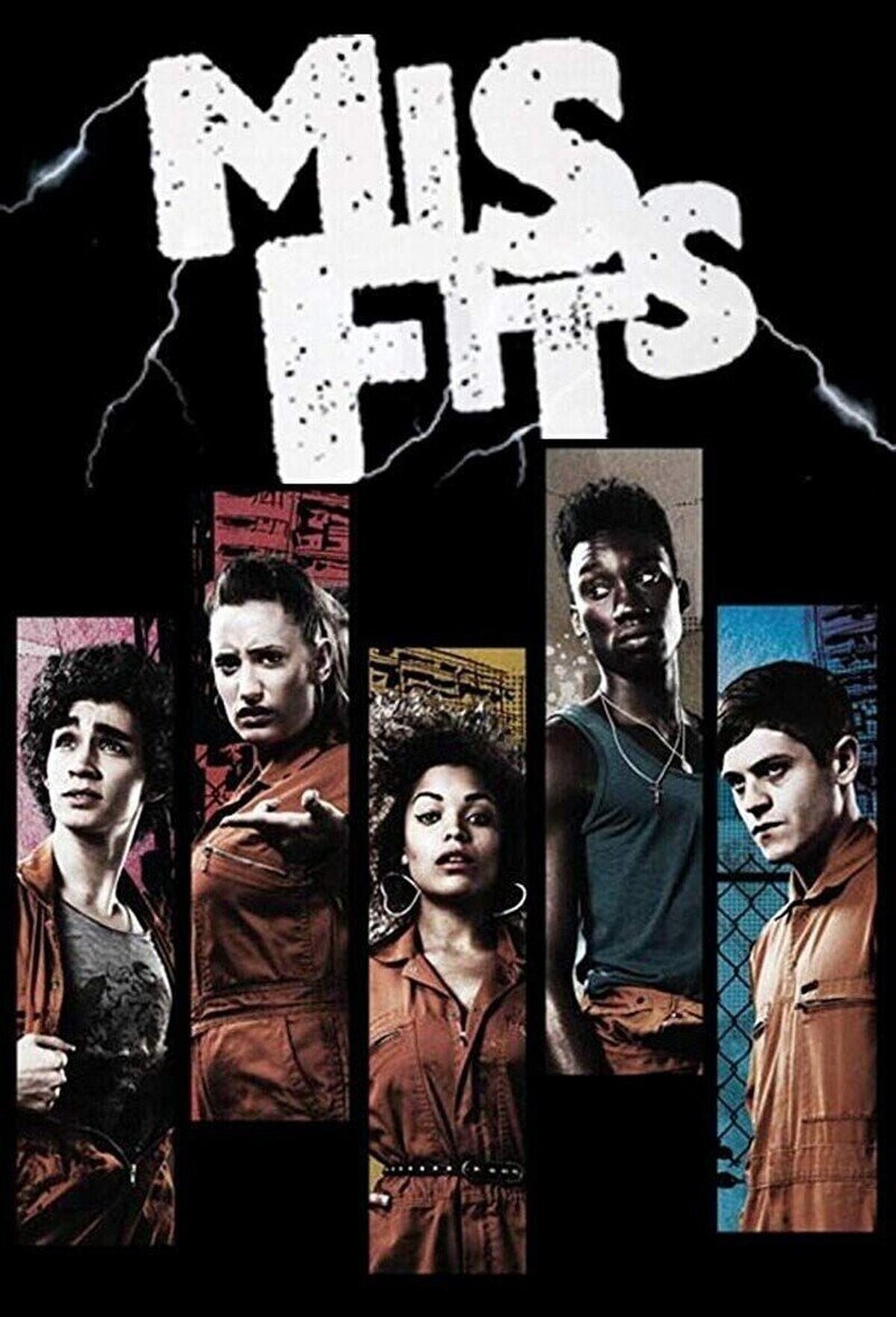 ¿Os acordais de Misfits? Nunca sale en ningún ranking de series de supers y a mi las primeras temporadas me parecen gloriosas