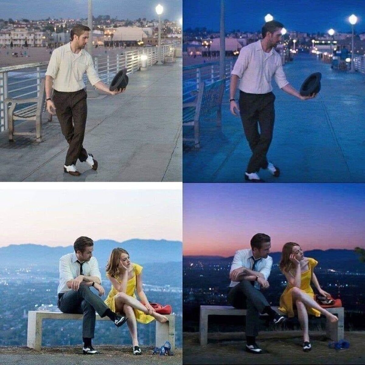 La corrección de color en  LA LA LAND 