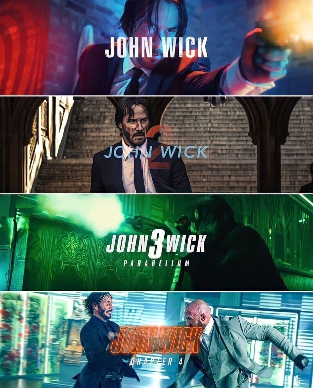 La saga de John Wick¿Con qué Capítulo te quedas?  