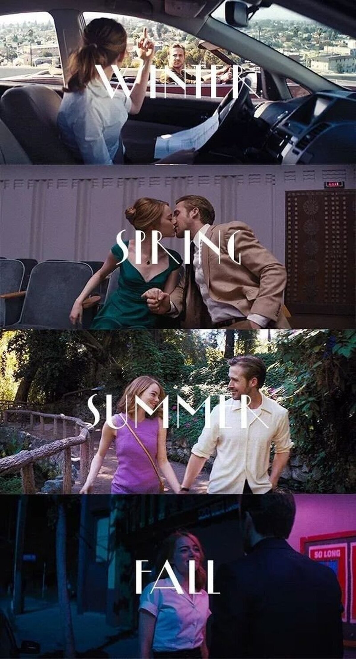 Las estaciones en 'LA LA LAND' fueron de vital importancia en la película