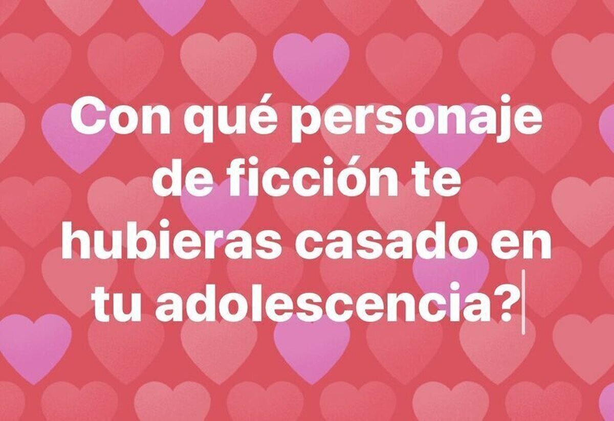 Con qué personaje de ficción te hubieras casado en tu adolescencia?  