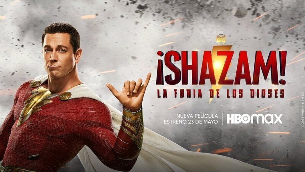 Oh. My. Gods. ⚡¡Shazam! La furia de los dioses se estrena el 23 de mayo en HBO