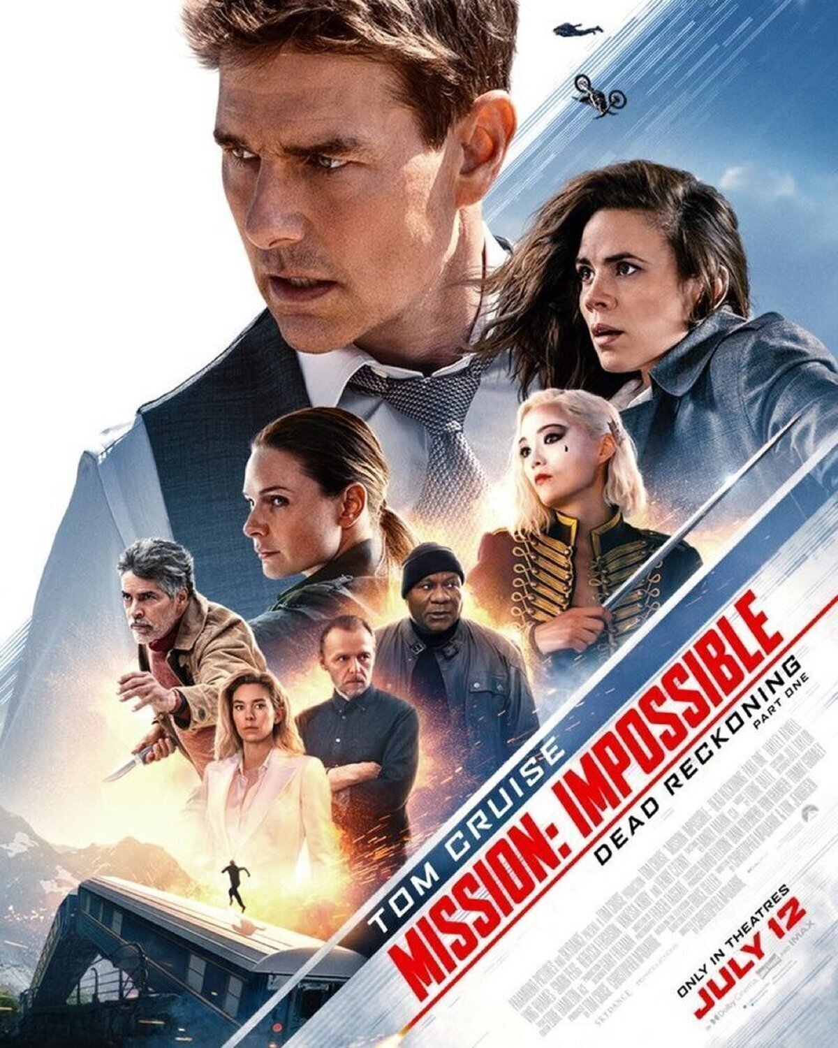 Póster final de 'MISSION IMPOSSIBLE: DEAD RECKONING - PART ONE'. Estreno en cines el 12 de julio ?.  