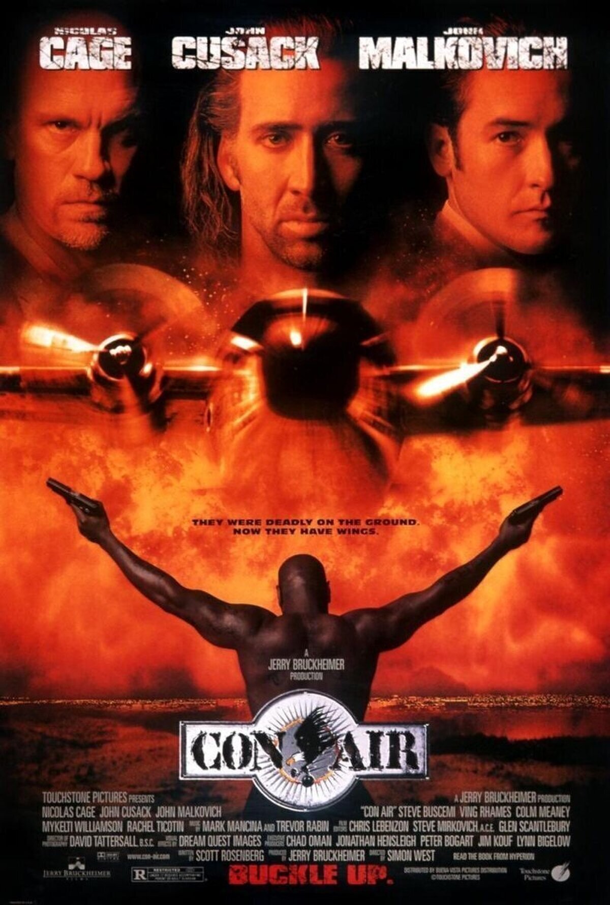 Se cumplen 26 años del estreno de "Con Air".  Una gran película y de mis favoritas de Cage y Malkovich.¿Qué opináis?  