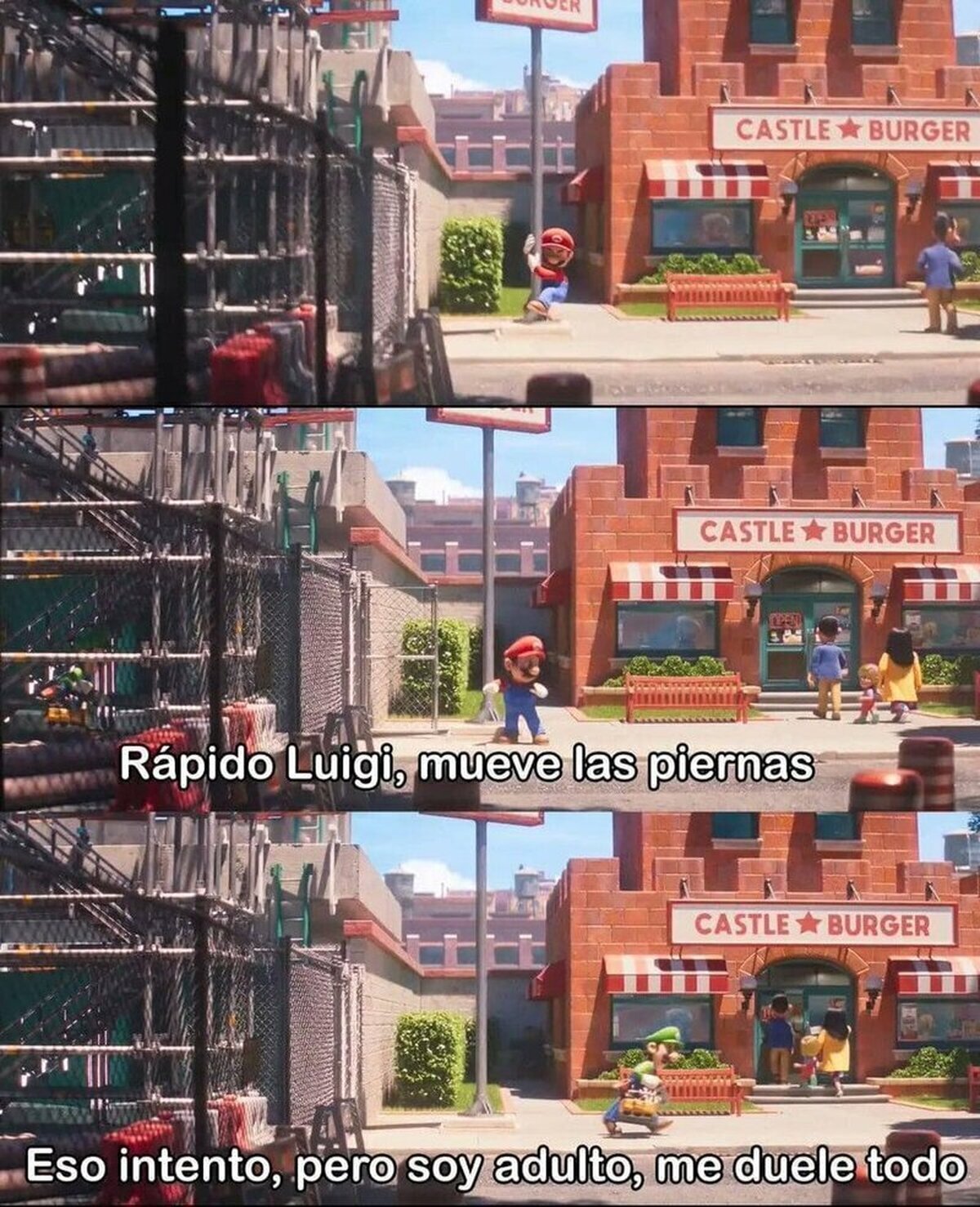Me identifico fuertemente con Luigi 