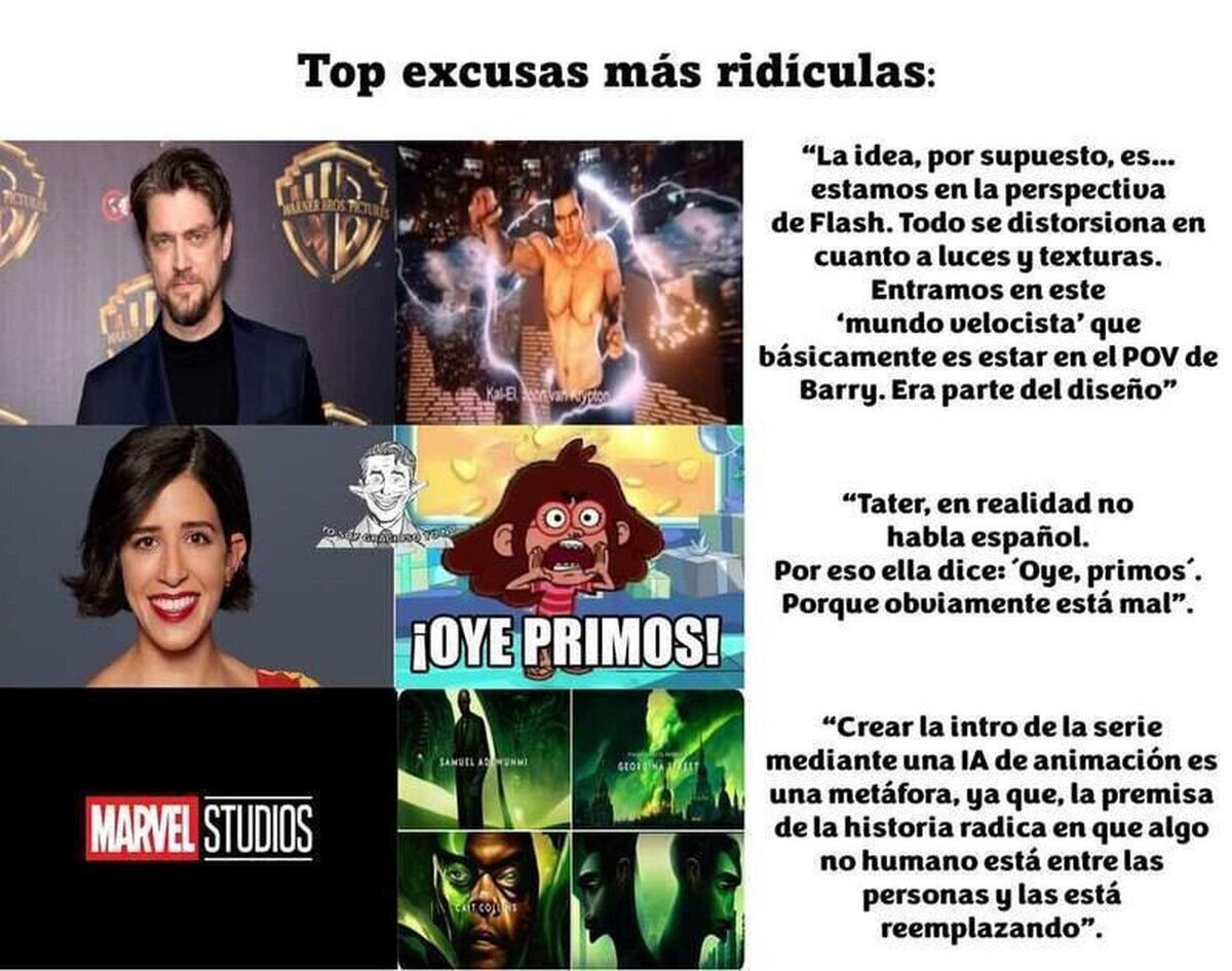 Top excusas más ridículas 