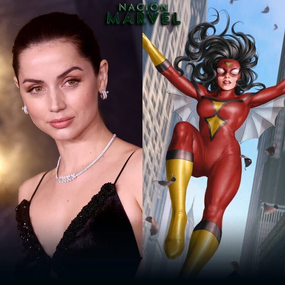 Ana de Armas es la favorita de Sony Pictures para protagonizar la película de #SpiderWoman con Olivia Wilde como directora.