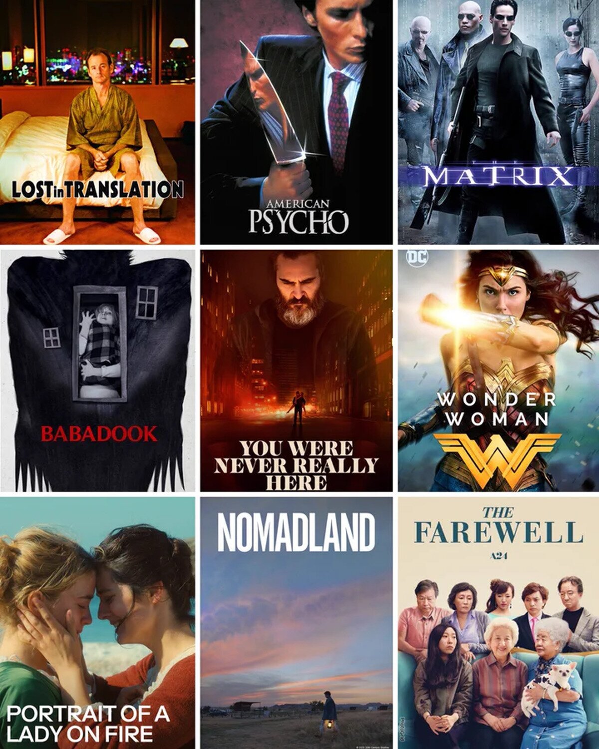 Estas son 9 increíbles películas dirigidas por mujeres. ¿Cual es tu favorita?