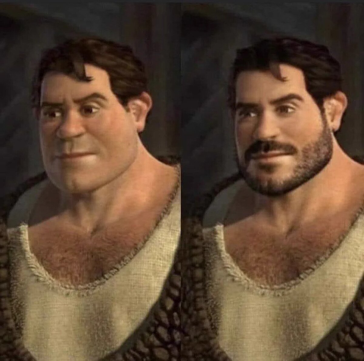 Shrek con barba se parece más a Henry Cavill que Henry Cavill