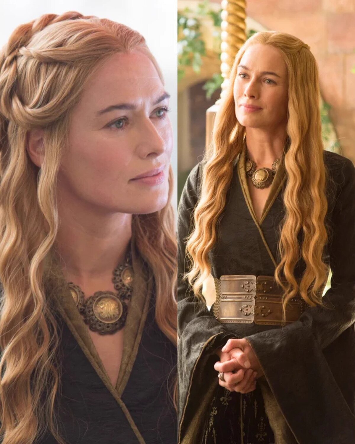 Será todo lo mala que queráis, pero que hermosa es Cersei Lannister con ese cabello largo y dorado