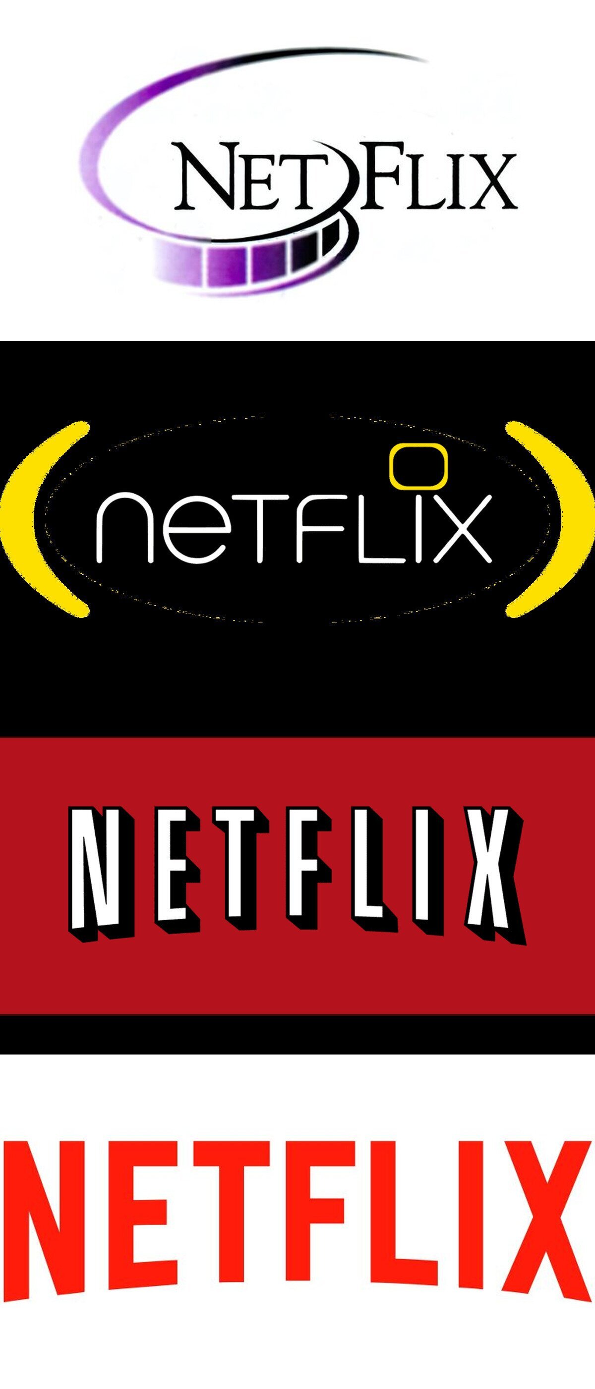 Evolución de los logos de Netflix